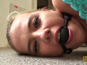 Throatfucked UK sub tiedup and spanked 3/16