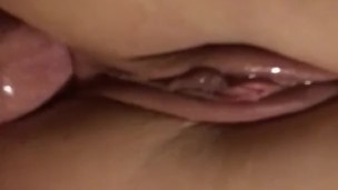 Squirting over and over with hard Anal fuck!
