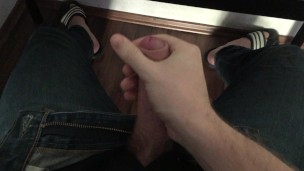 Cum Dripping White Cock