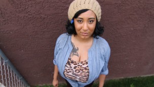 Danni Lynne Silent Film Tits (clothed tit play)