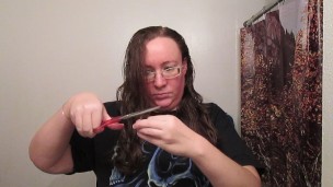 Trimming Long Curly Hair 022620017