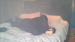 black masked spandex humps masked orca dummy part 2