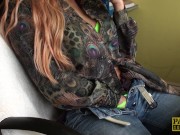 Pussy fingered brit enjoys rough treatment 2/16