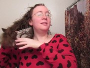 Hair Journal: Combing Long Curly Strawberry Blonde Hair - Week 15 (ASMR) 11/16