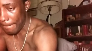 Super Hot Black Pipe Stroked With Fleshlight