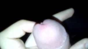 Edging Hard Uncircumcised Cock