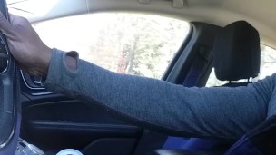 Driving both hands on my dick