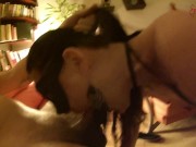 POV Anal cumming, ass to mouth deepthroat crampie 11/16