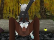 Otter & Kitty Forest Fucking - (M)(F) [Second Life]