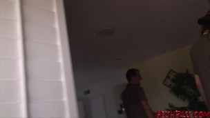 Amy doesn't tap out during a threesome in FHFF!
