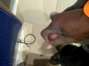 Stuck in the elevator at work. - Screenshot 2 of 16 - Cumshot