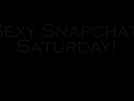 Double Cum Handjob Show! Sexy Snapchat Saturday - March 11th 2017