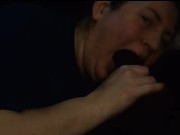 thick amazon gives wild blowjob to bbc boyfriend  16/16