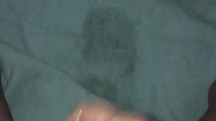 Horny smoking stroking
