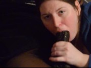 sucks my cum out with passion cum in mouth..must see 11/16