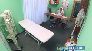 Fake Hospital Hired handyman cums all over pretty nurses bum