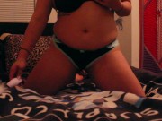 Rubbing my pussy and cumming for daddy with my tail in 1/16