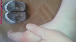 Barefoot in toe separator ** Flip Flops **