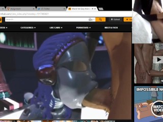 Wanking to Weird Porn!!!