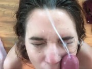 Girl gets rough gagging, spitting, facefuck by Hoby Buchanon 16/16