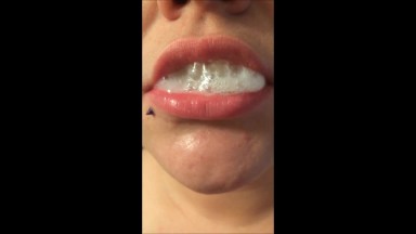 Cum Spit - Mouthful Of Cum Spit Porn Videos & Sex Movies | Redtube.com