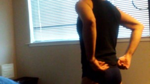 WoofBoy Loves Stripping Down and Showing His Hairy Ass.