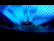 BBW rides BBC in tanning both and is almost caught, cums so hard legs shake 11/16
