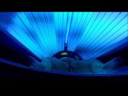 BBW rides BBC in tanning both and is almost caught, cums so hard legs shake 12/16