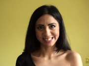 Hair pulled UK skank masturbates 1/16