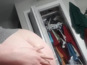 Anal fucking with food and eating