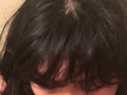 Teen Worships and Gags on the Cock POV 6/16