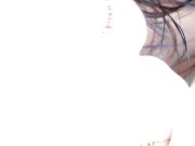 Sucking daddys cock before he cums on my tits 1/16