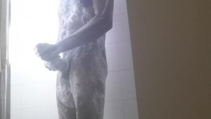 Shower and cum 5
