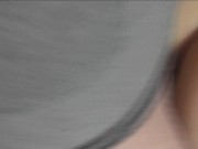 Mom shows step son pussy tits and allow fuck. Close up creampie. Sex taboo 14/16