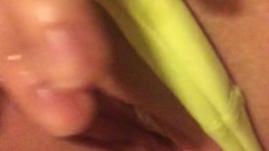 Marizza finger fucks her tight pussy