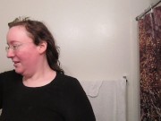 Hair Journal: Combing Long Curly Strawberry Blonde Hair - Week 18 (ASMR) 4/16