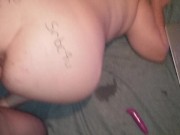 Comment winner, doggie style cumshot on her ass on winners name 6/16