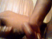 Big black dick cumshot
