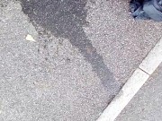 Pee on public sidewalk 13/16