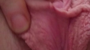 My wife enjoying her pussy for me
