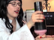 Fleshlight VS Blowjob - Part 2: Fleshlight! - Sexperiments With Saffron! 4/16