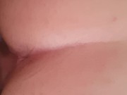 Hot big ass milf orgasms while being fucked doggy style with hard cock and dildo with creampie 1/16