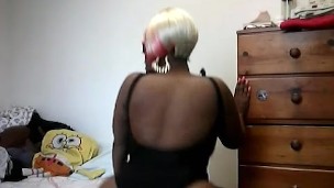 Chocolate bbw twerking