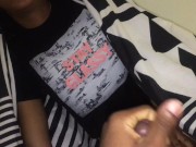 Sexy ebony gives sloppy blowjob 10/16