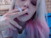 Smoking Compilation & Cigarette Pussy Tease