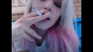 Smoking Compilation & Cigarette Pussy Tease
