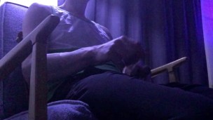 college jock jacking his big cock cum explosion on abs and chest
