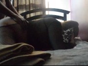 ass dimples & cheeks pounded on her stepsister bed 10/16