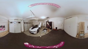 VRBANGERS- Robber Fucks Busty Milf Bridgette B In The Garage