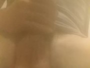 Exploding huge cock!